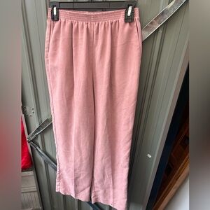 Vintage Pink Polyester Pants size 8P